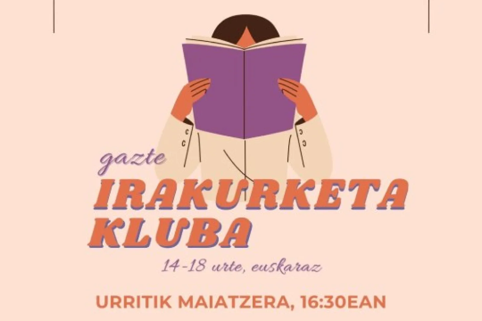 Club de lectura para jóvenes (14-18 años): "Kaioen ordua" (Ibon Martin)