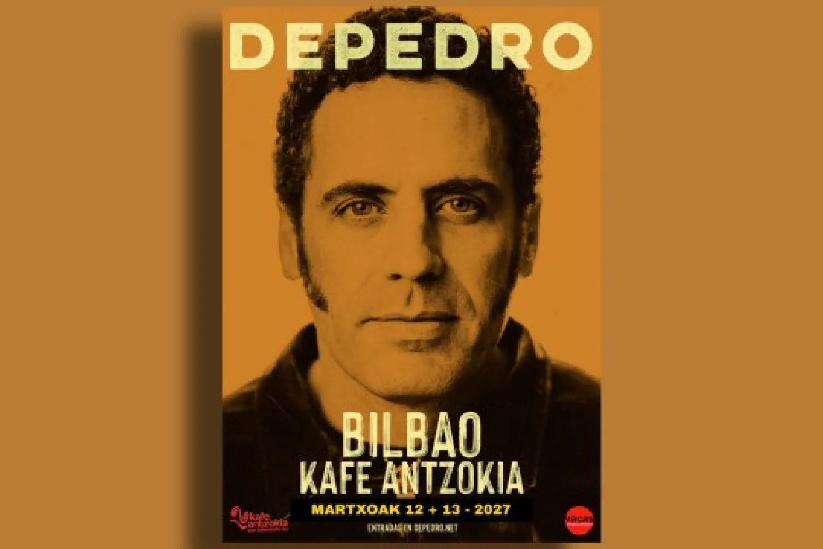 Entradas DEPEDRO (12 y 13 de marzo - Bilbao)