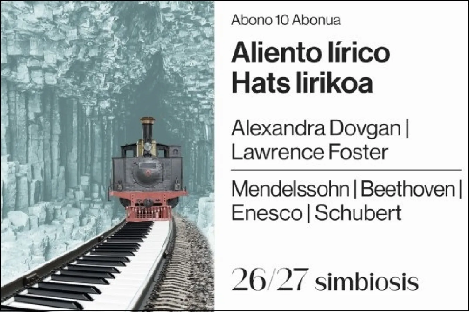 Orquesta Sinfónica de Navarra 2026/27: "Aliento lírico"