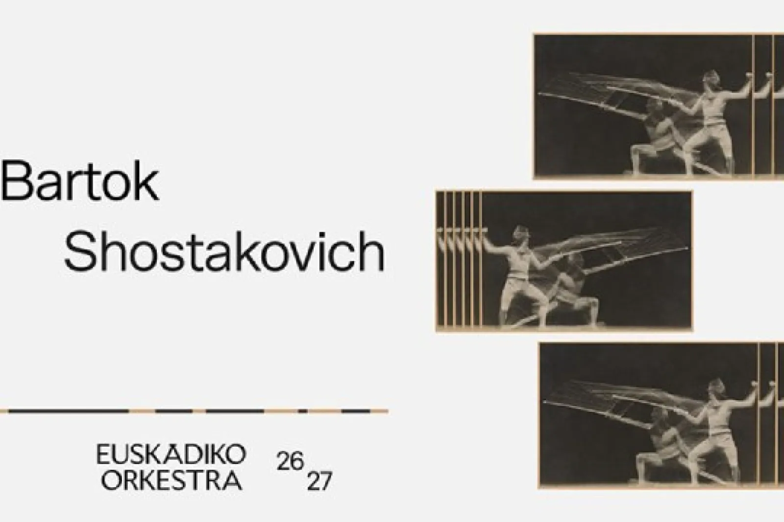 Euskadiko Orkestra 2026/27: "BARTOK / SHOSTAKOVICH"