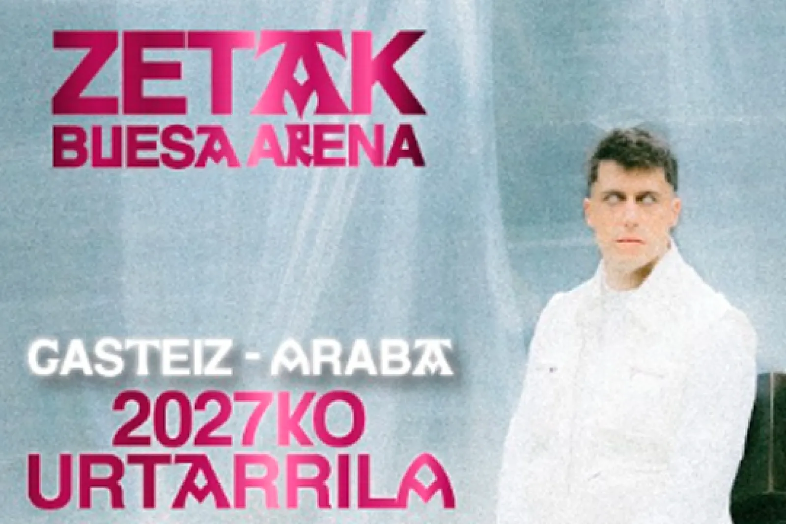 Entradas ZETAK: "Km0" (16, 22 y 23 enero - Buesa Arena - Gasteiz)