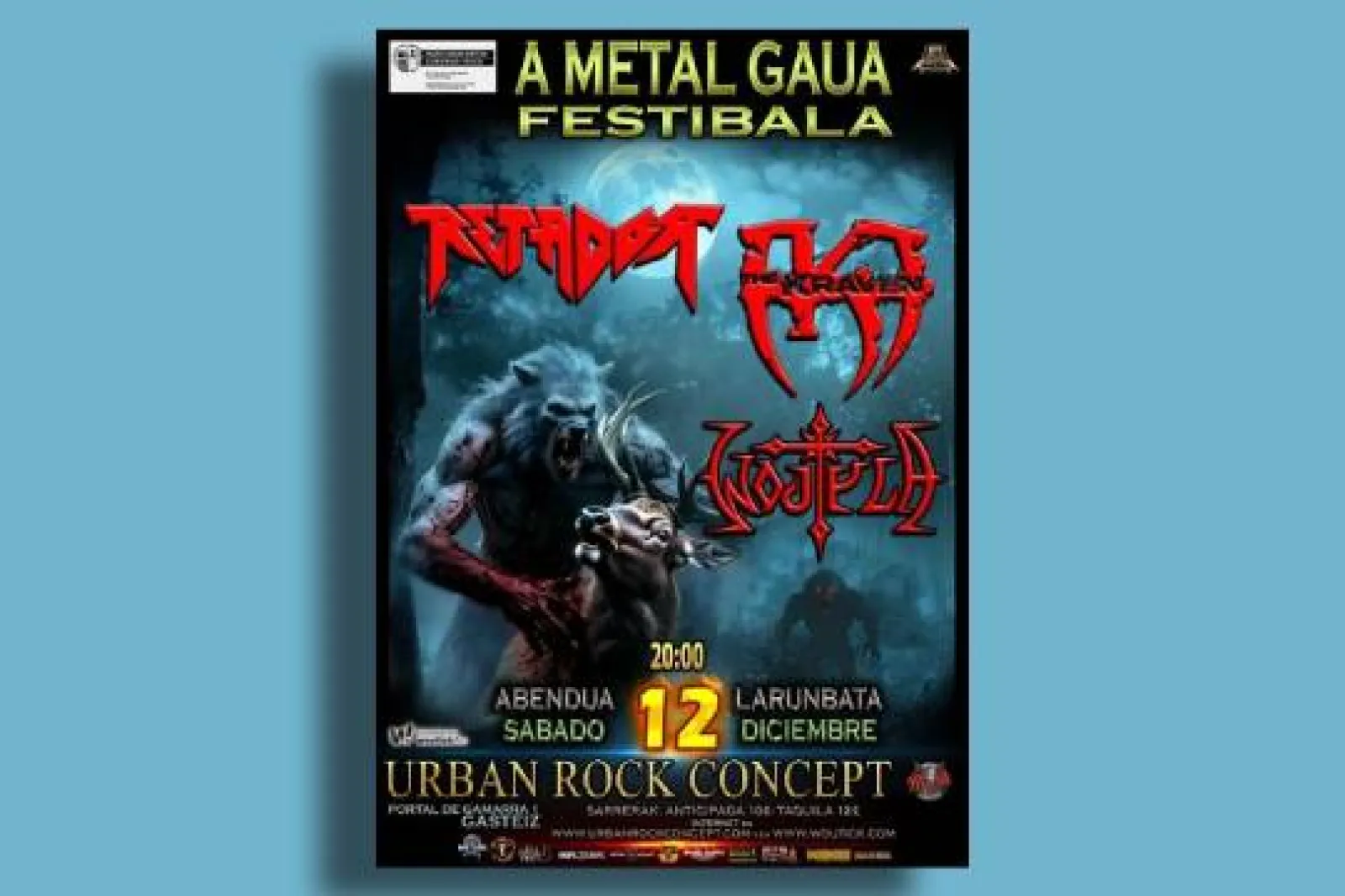 Gasteiz in Metal 2026 : Delion + WildHärd + Aeroscreamer
