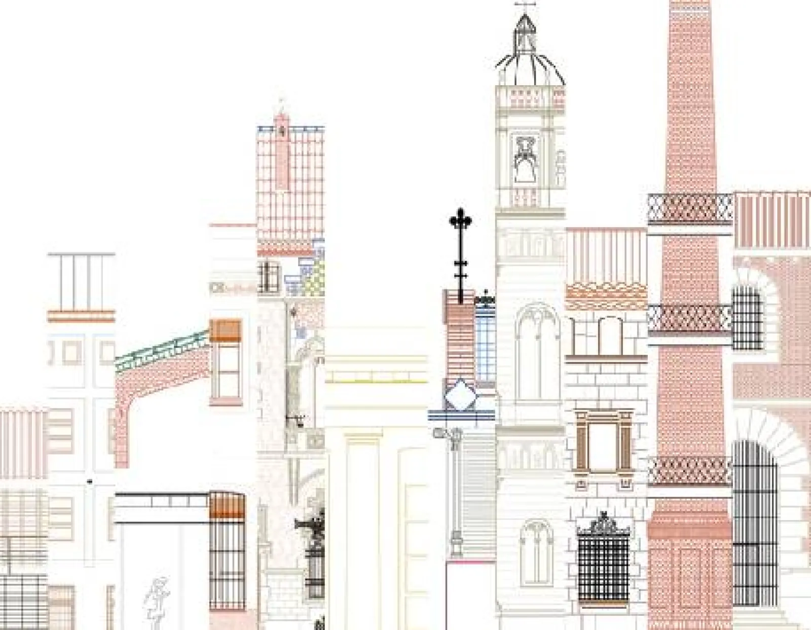 Exposición "Nulla dies sine linea. Una mirada a edificis de Mataró"