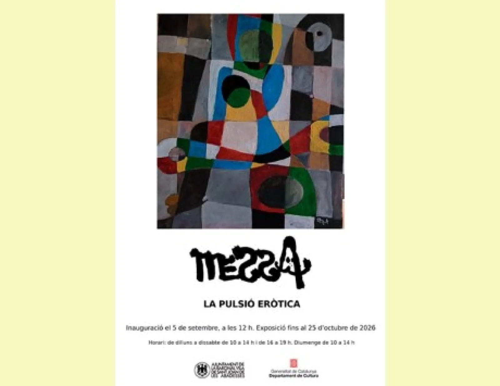 Exposición "La pulsió eròtica" — De Messa