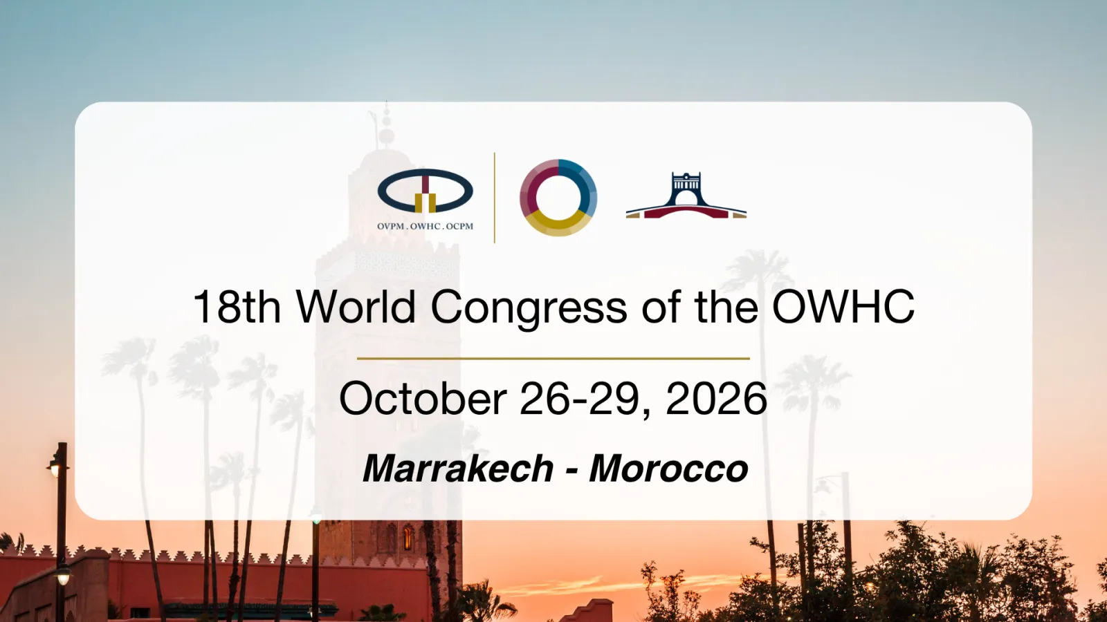 18th OWHC World Congress