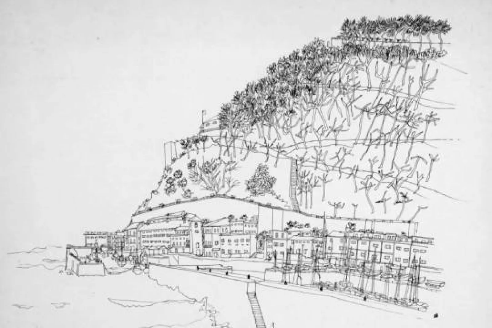 "Donostiako paisaiak", exposición de Tomás Hernández