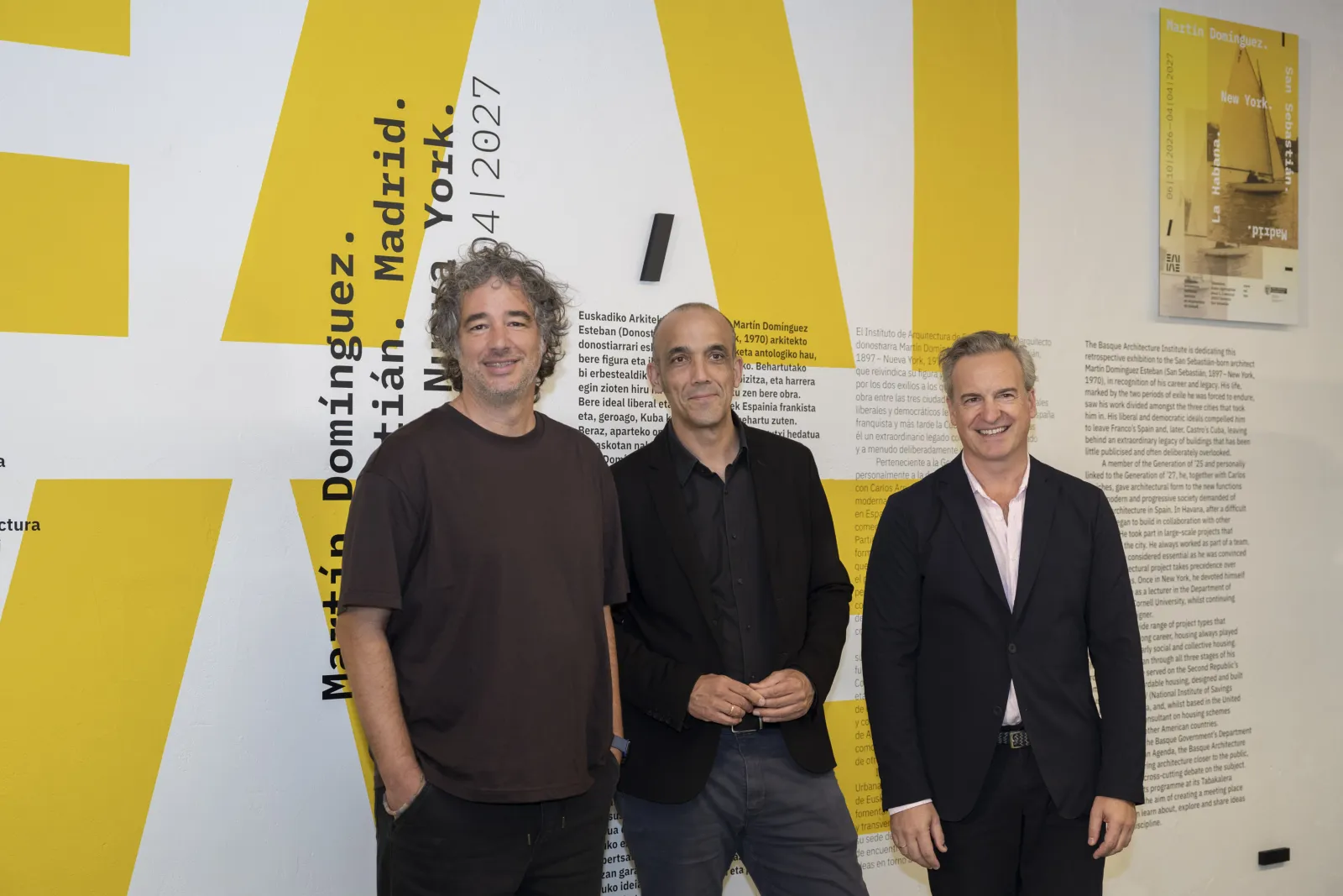 "Martín Domínguez. San Sebastián. Madrid. La Habana. New York", exposición del Instituto de Arquitectura de Euskadiantológica