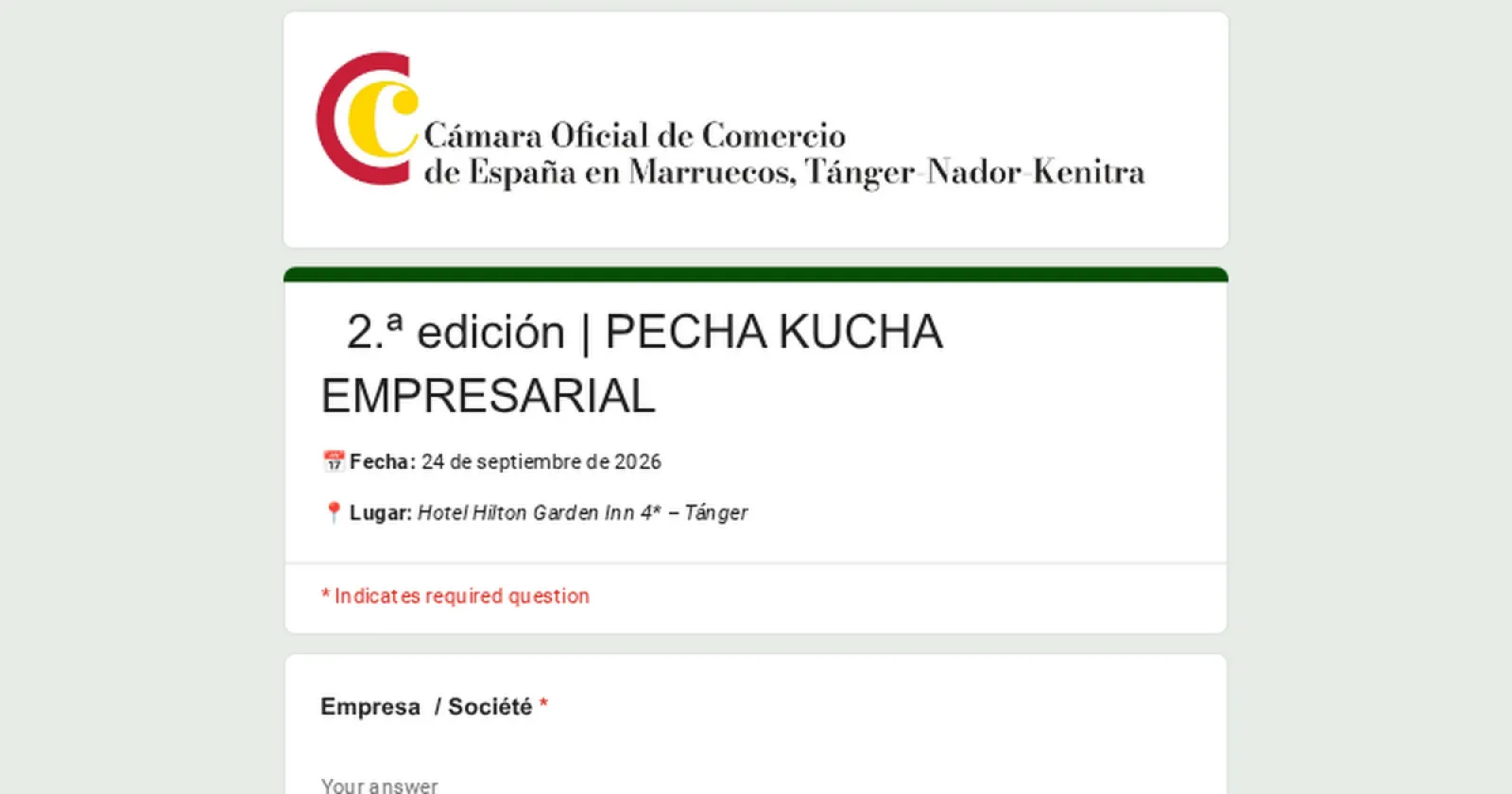 Pecha Kucha Entrepreneurial Tanger — 2e édition