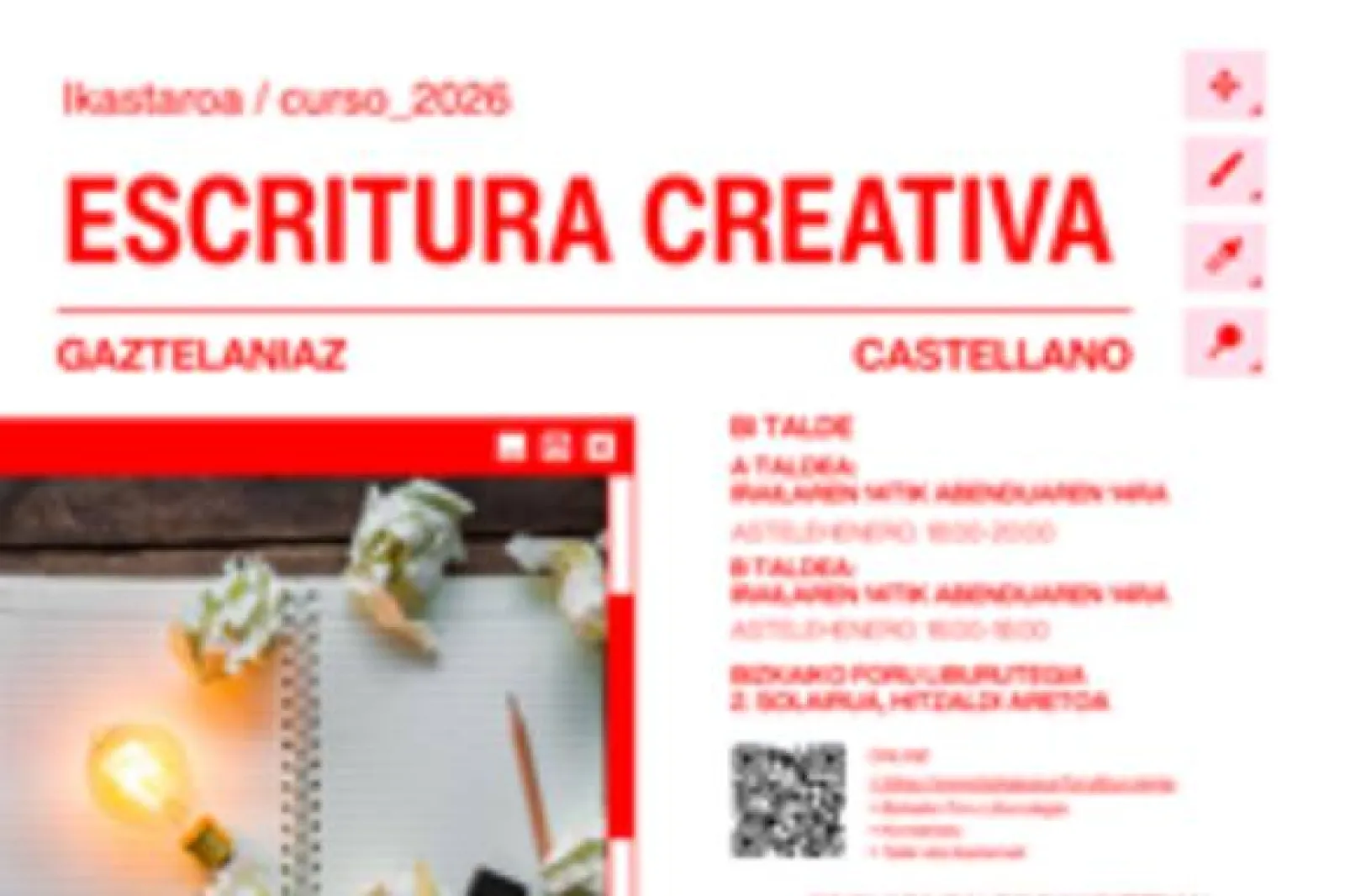 "Escritura creativa"