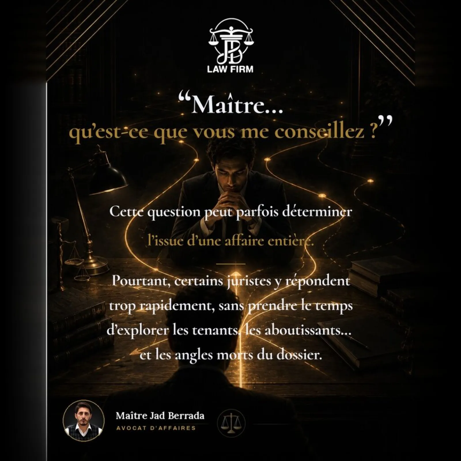 L'Art de la Consultation Juridique | Masterclass exclusive