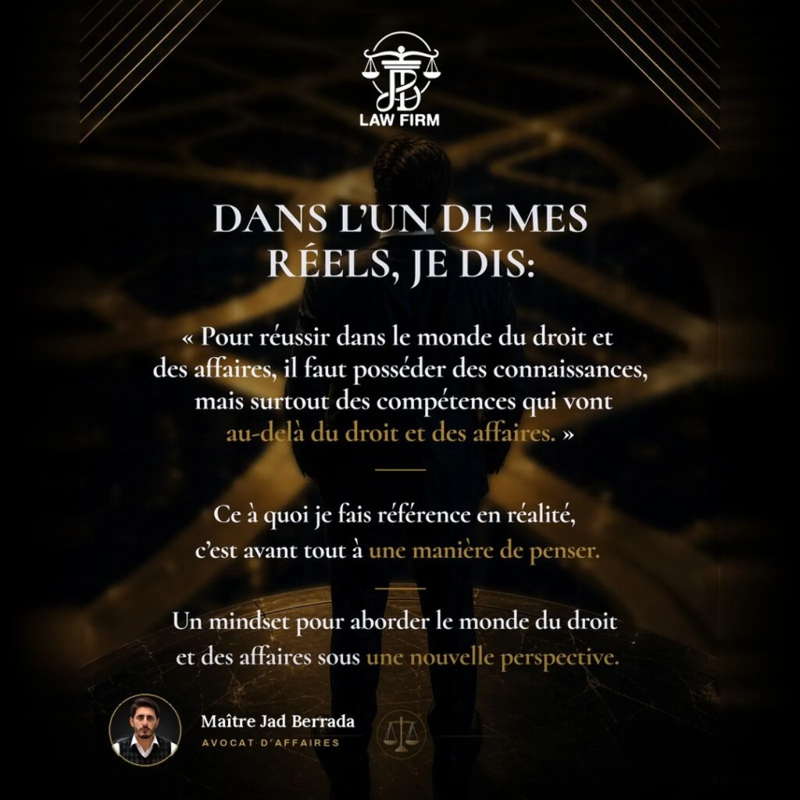Le Mindset de l'Avocat d'Affaires | Masterclass exclusive