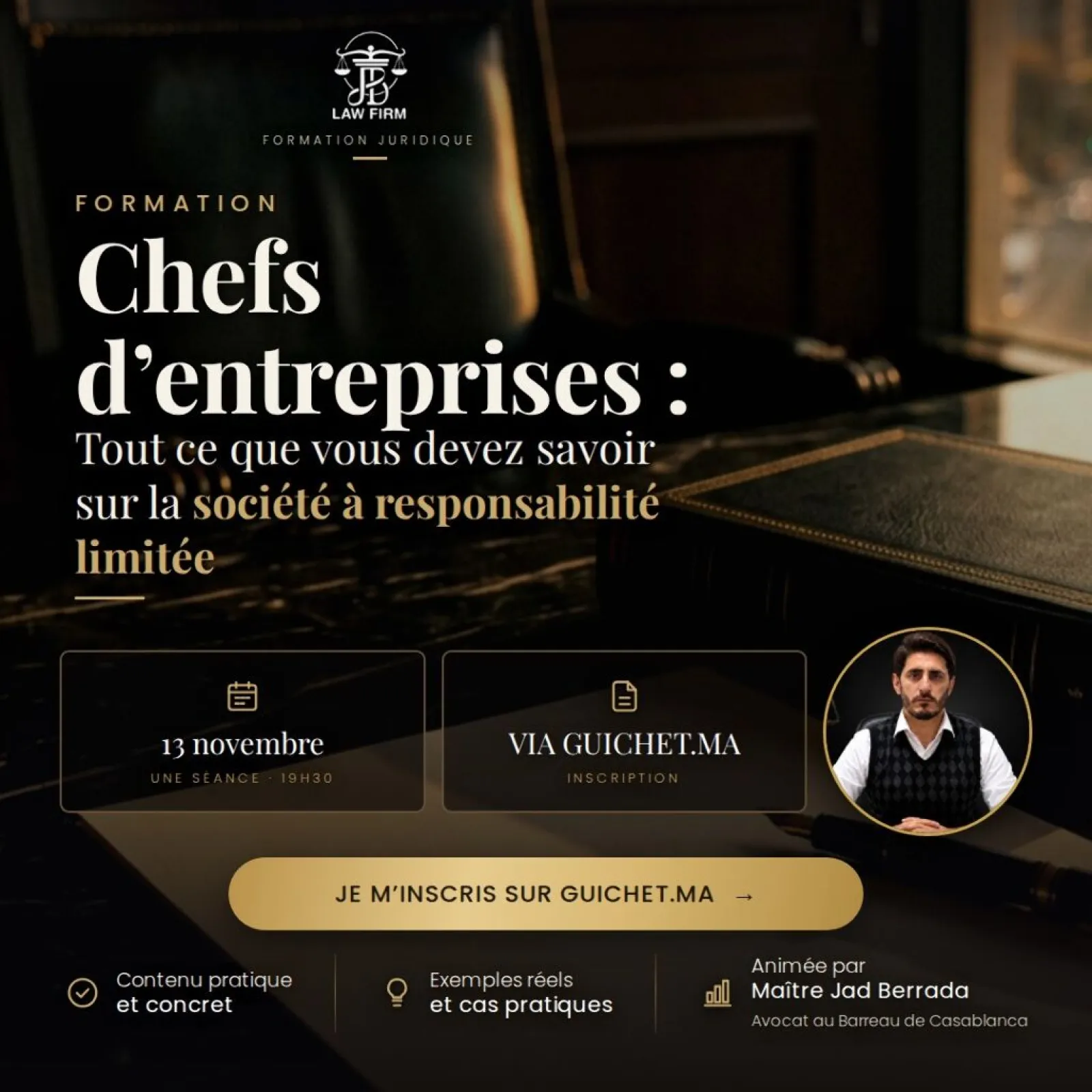 Formation juridique – Chefs d’entreprises : Tout savoir sur la société à responsabilité limitée (SARL)