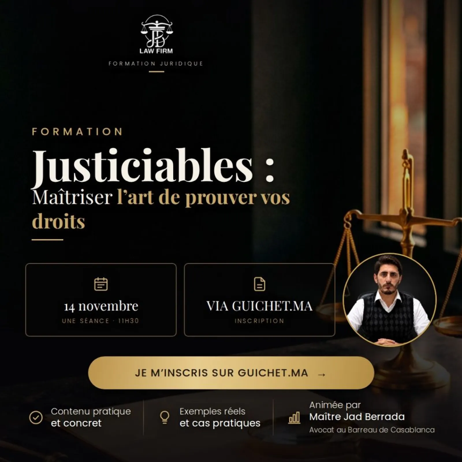 Formation juridique – Justiciables : Maîtriser l’art de prouver vos droits