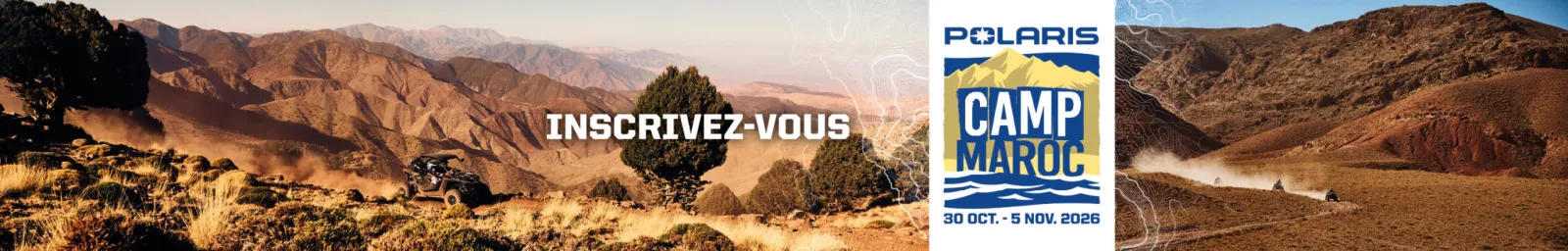 Polaris Camp Maroc 2026 — 7e édition, de Marrakech à Taghazout