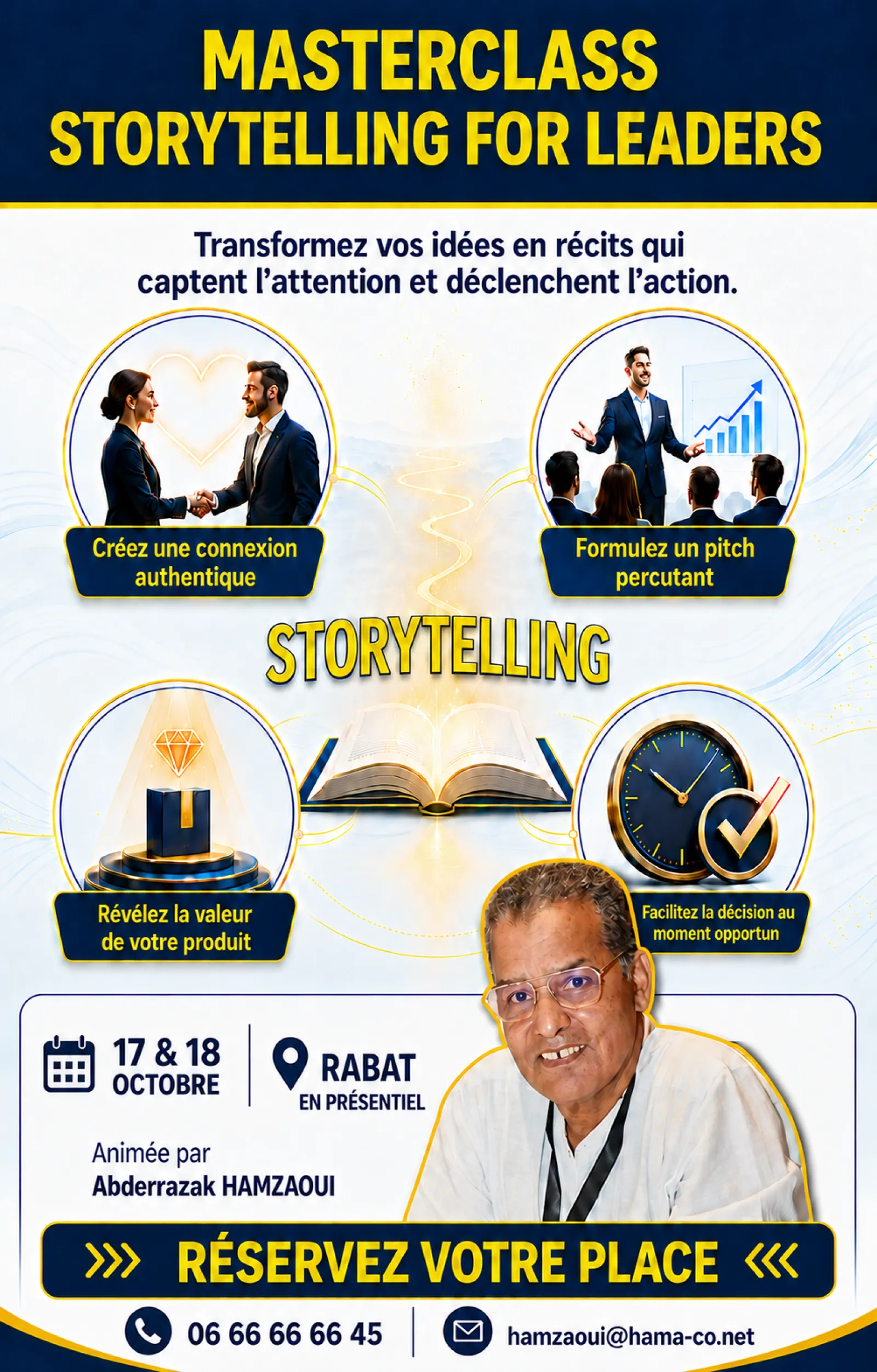 Masterclass « Storytelling for Leaders » — Rabat