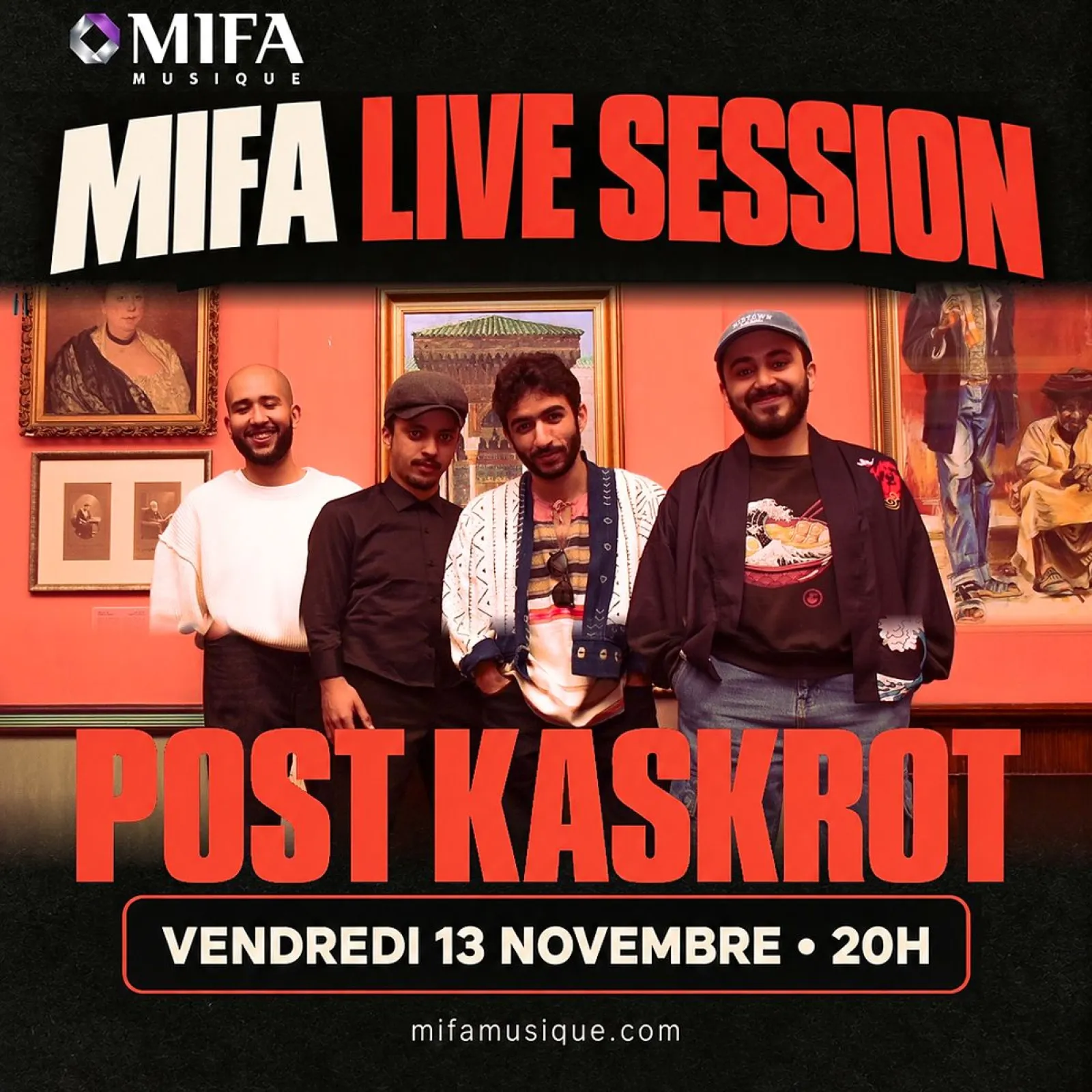 Post Kaskrot en concert à Casablanca