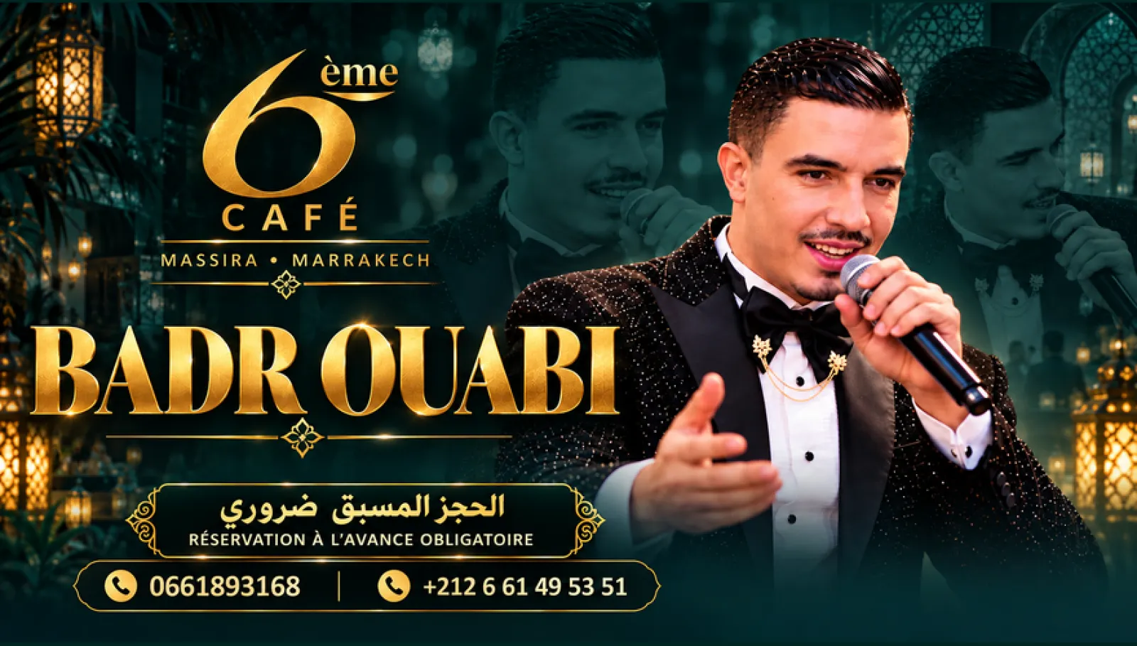 Badr Ouabi au 6ème Café — Marrakech