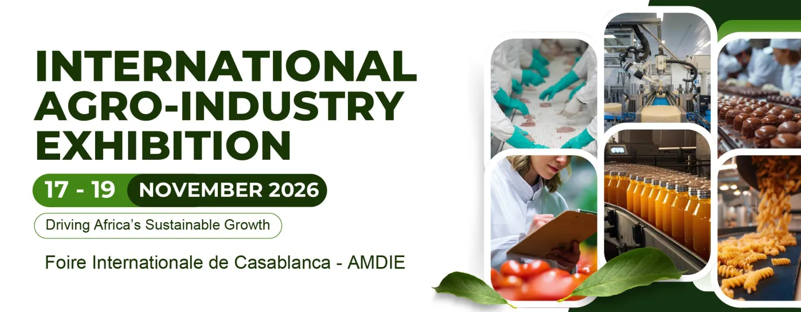 Africa Food Show Morocco 2027 — salon panafricain de l'agroalimentaire