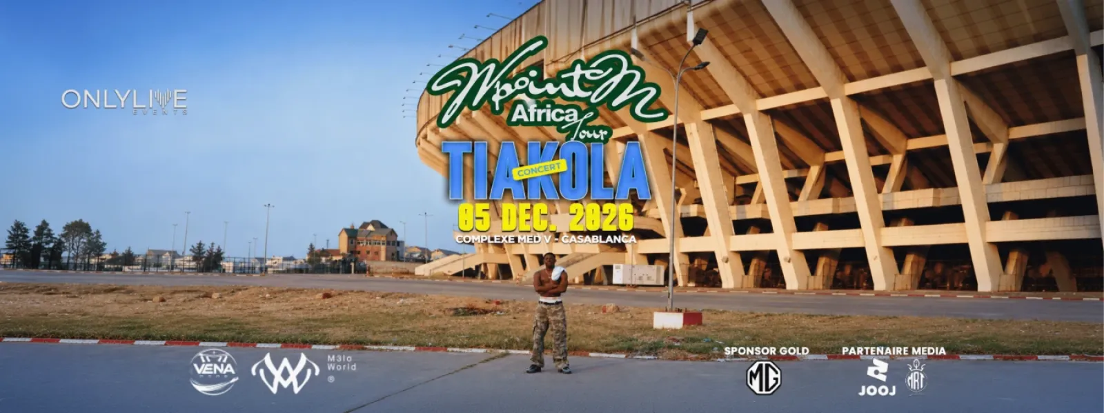 Tiakola en concert à Casablanca
