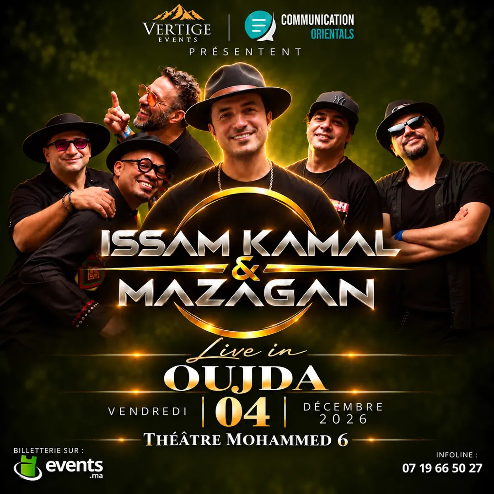 Issam Kamal & Mazagan — Chaâbi-Groove live à Oujda