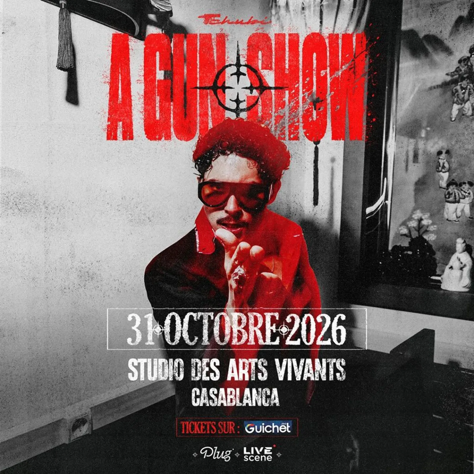 Tchubi — « A Gun Tour », concert à Casablanca