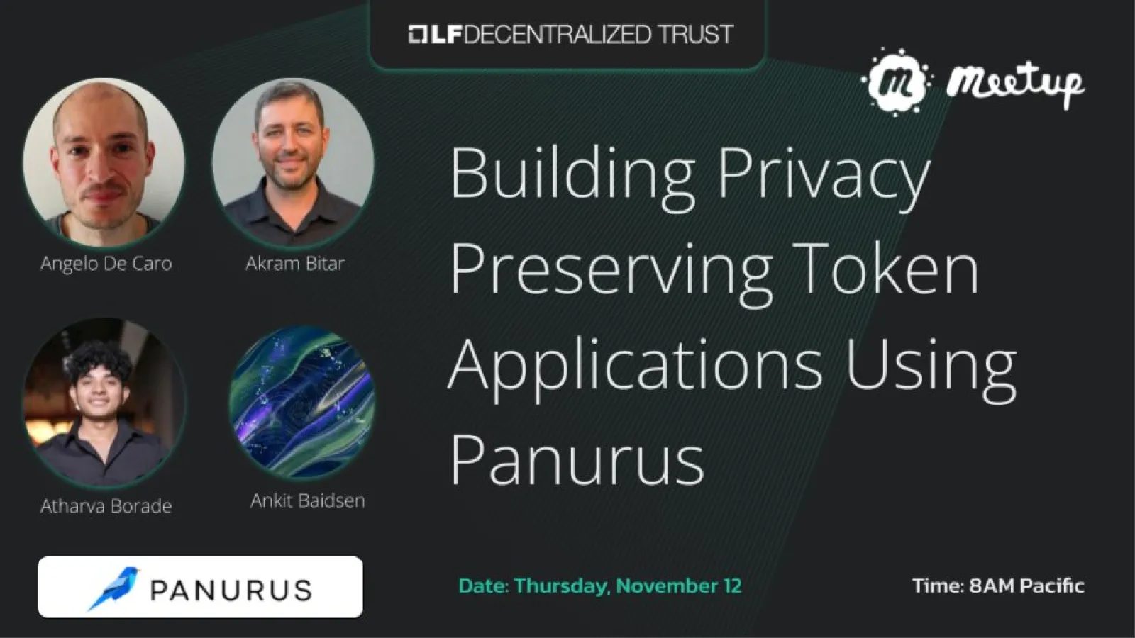 Construire des applications de jetons préservant la confidentialité avec Panurus — LFDT Morocco