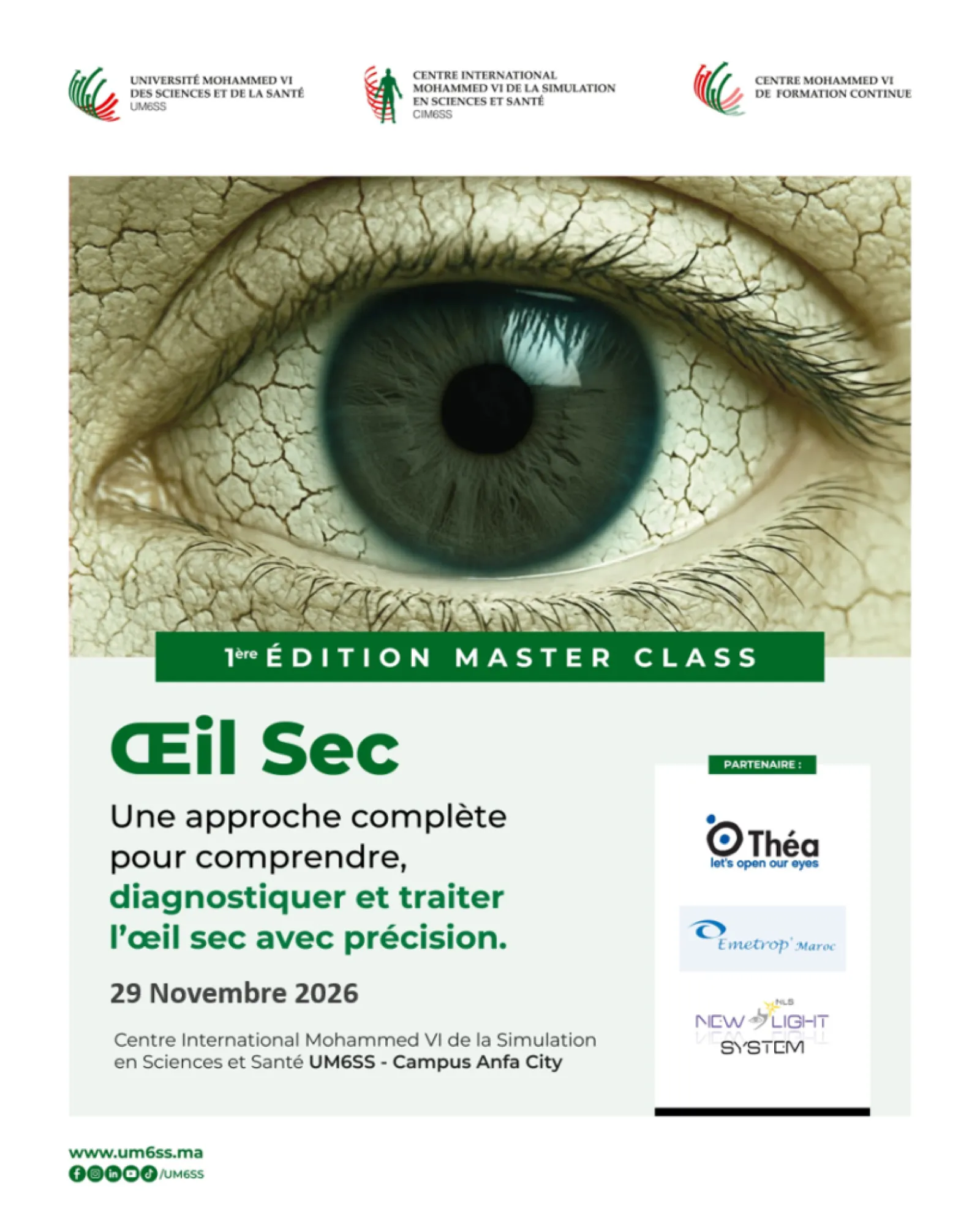 Master Class œil sec — UM6SS
