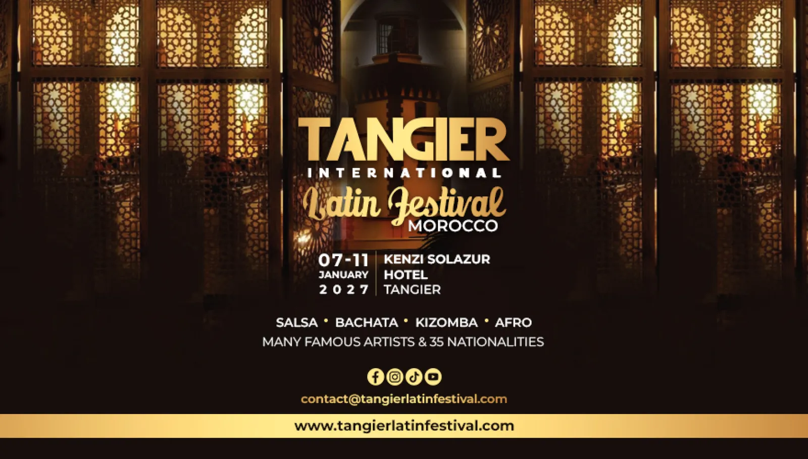 Tangier International Latin Festival 2027 — 9e édition
