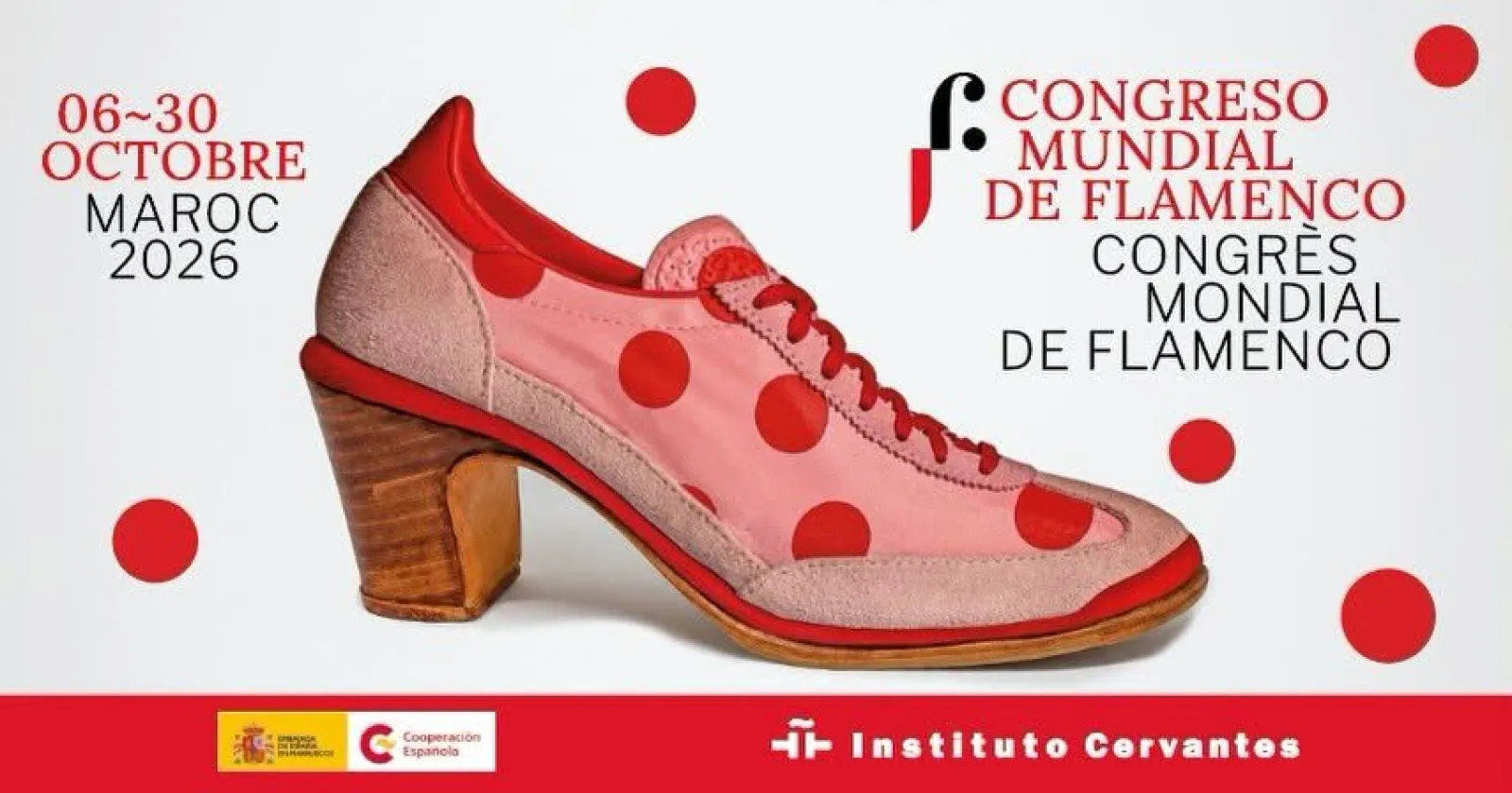 Congrès Mondial de Flamenco 2026 — Rabat (4 spectacles au Théâtre Mohammed V)