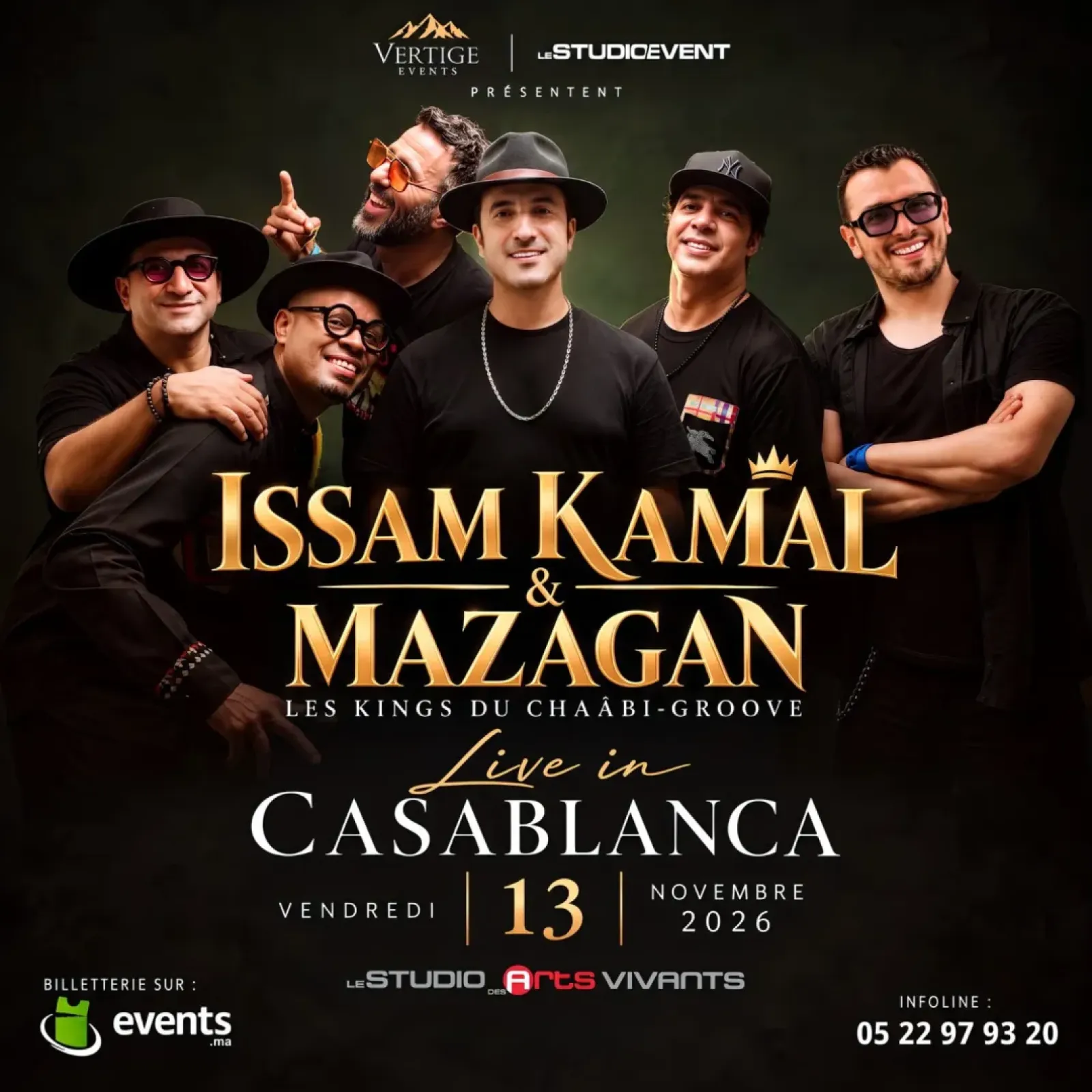 Issam Kamal & Mazagan — Chaâbi-Groove live à Casablanca