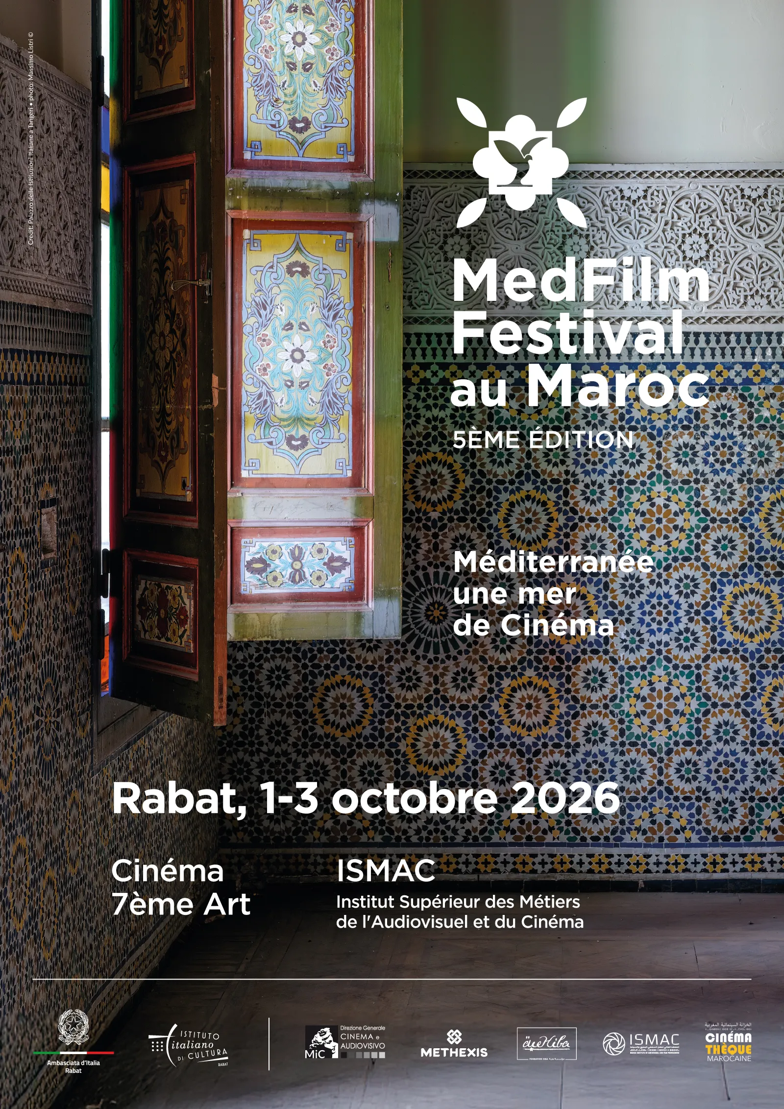 MedFilm Festival au Maroc 2026 — 5e édition « Méditerranée, une mer de cinéma »