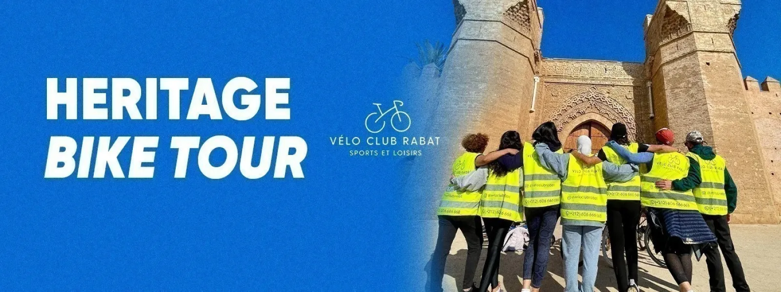 Tour à vélo du patrimoine — Rabat, série d'octobre