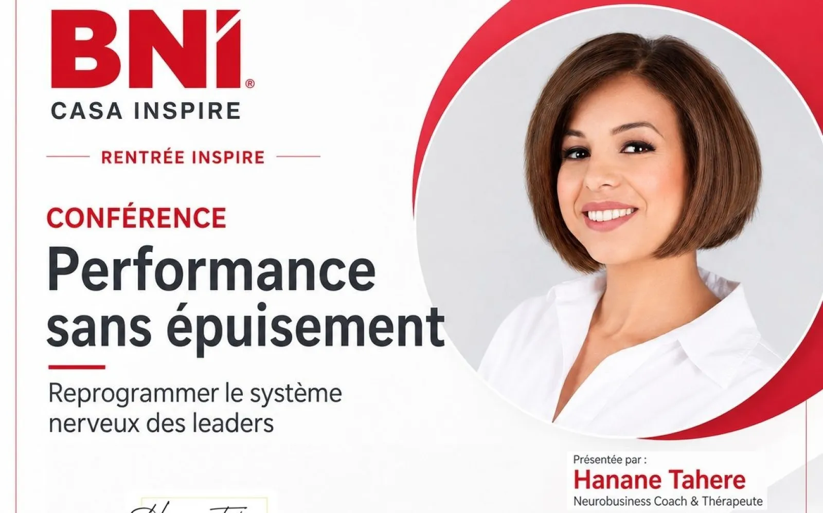 BNI Casa Inspire — performance sans épuisement