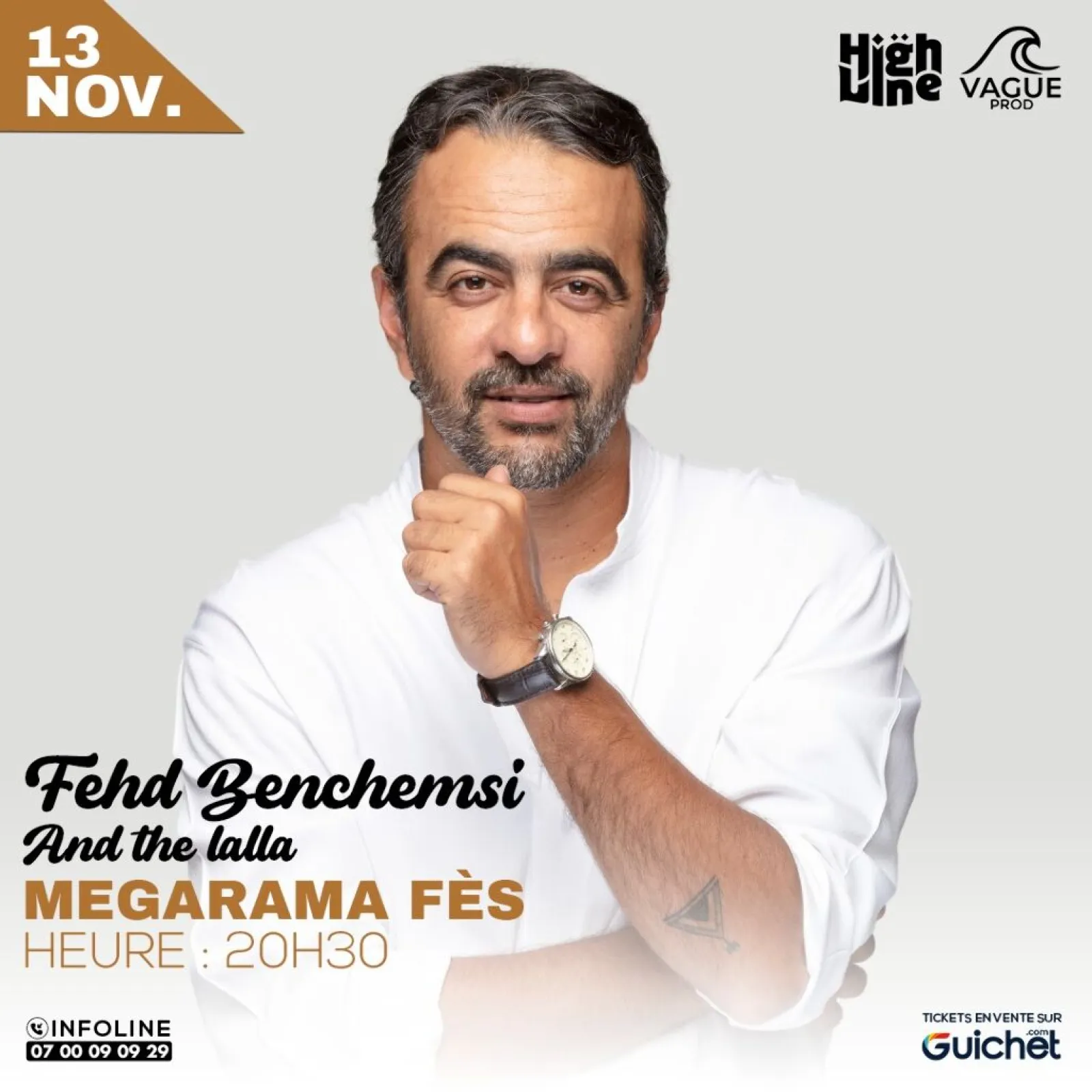 Fehd Benchemsi & The Lalla en concert à Fès
