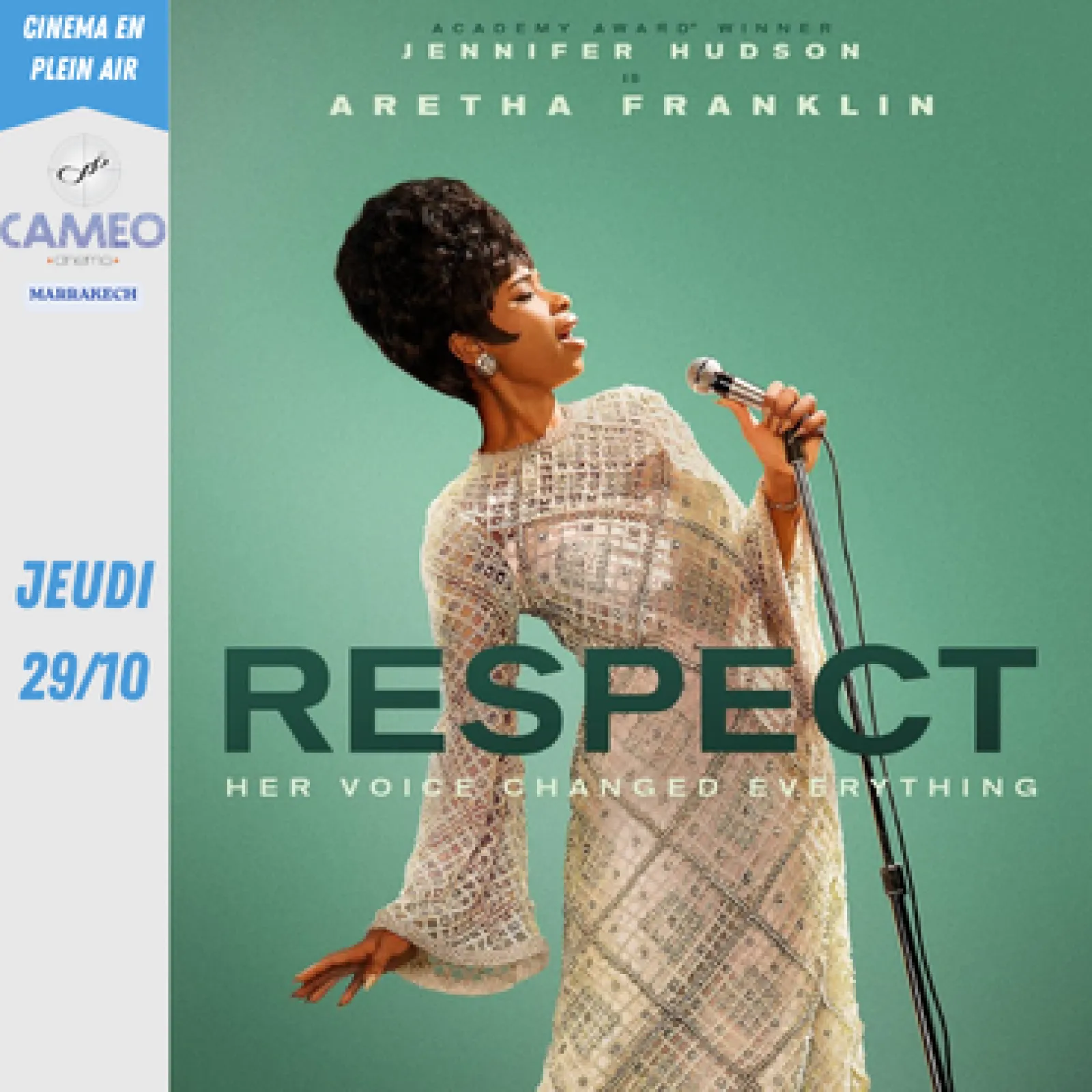 Respect (VF) - 29 octobre 2026 — Cameo Cinema Marrakech