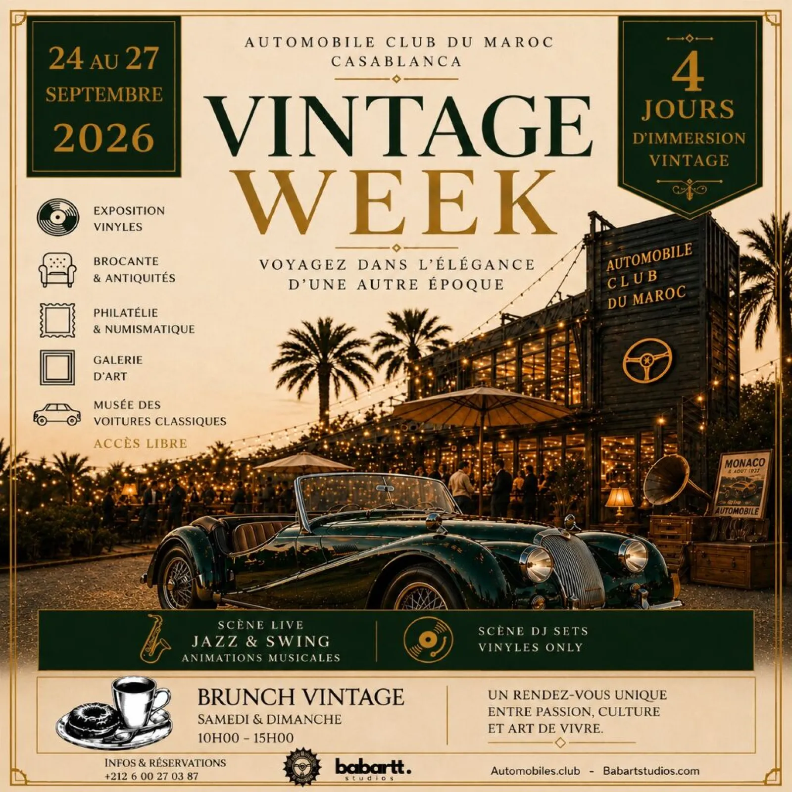 Vintage Week Casablanca