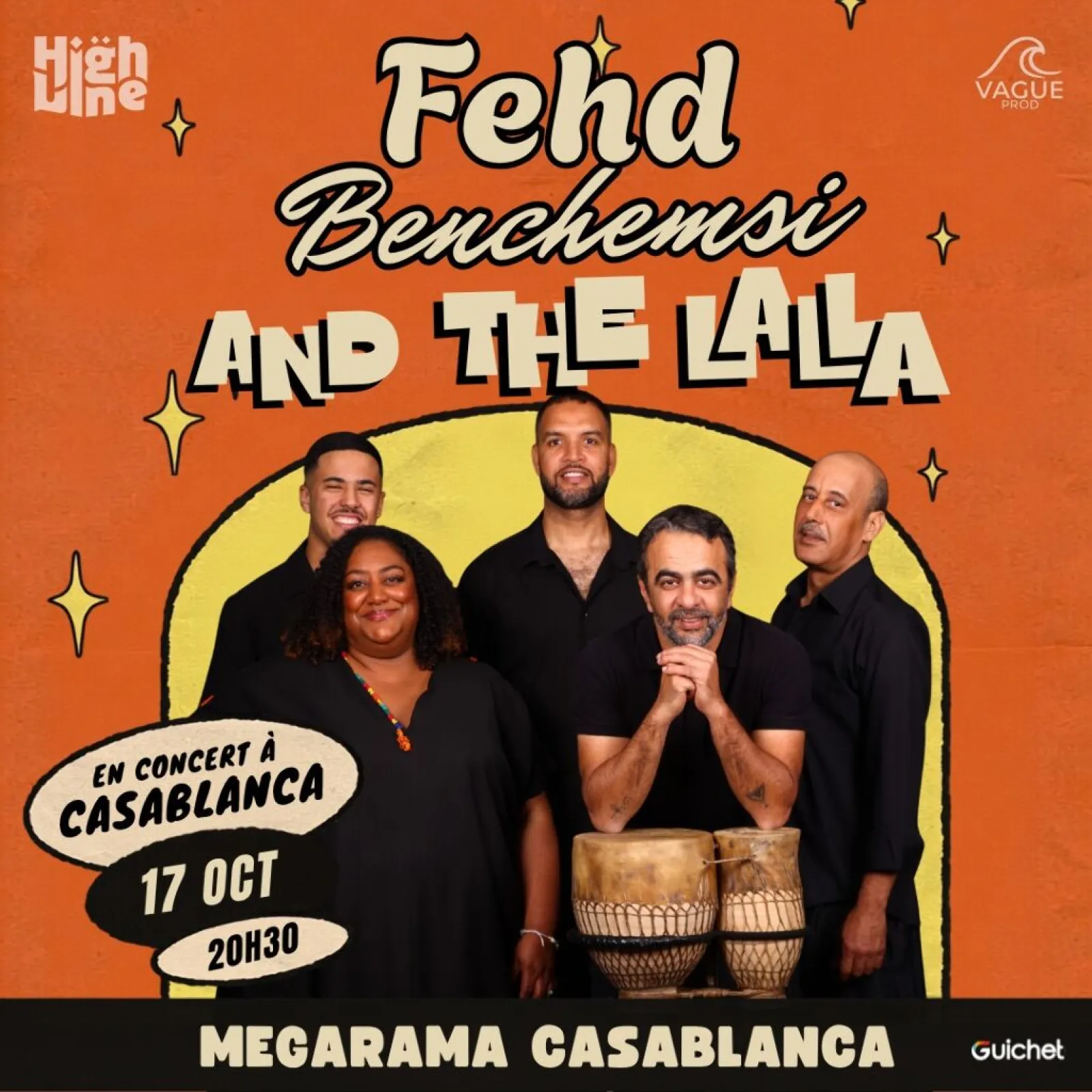 Fehd Benchemsi & The Lalla en concert à Casablanca