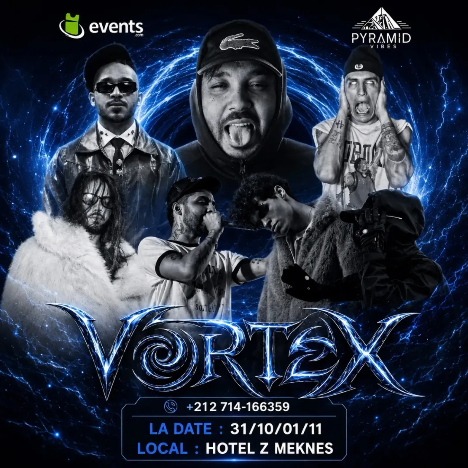 VORTEX Festival 100 % Rap — Meknès