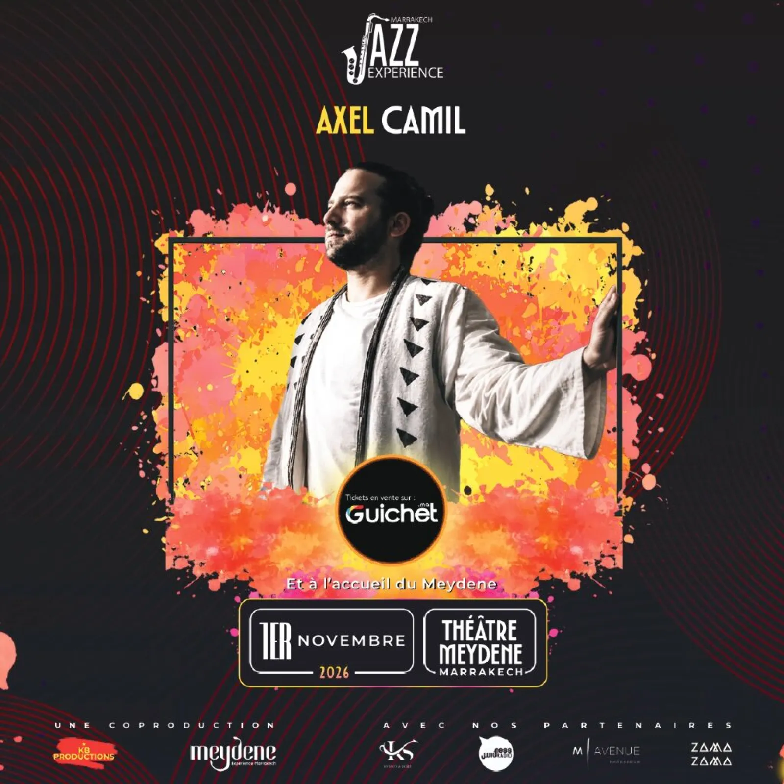 Axel Camil Hachadi — Marrakech Jazz Experience (clôture)