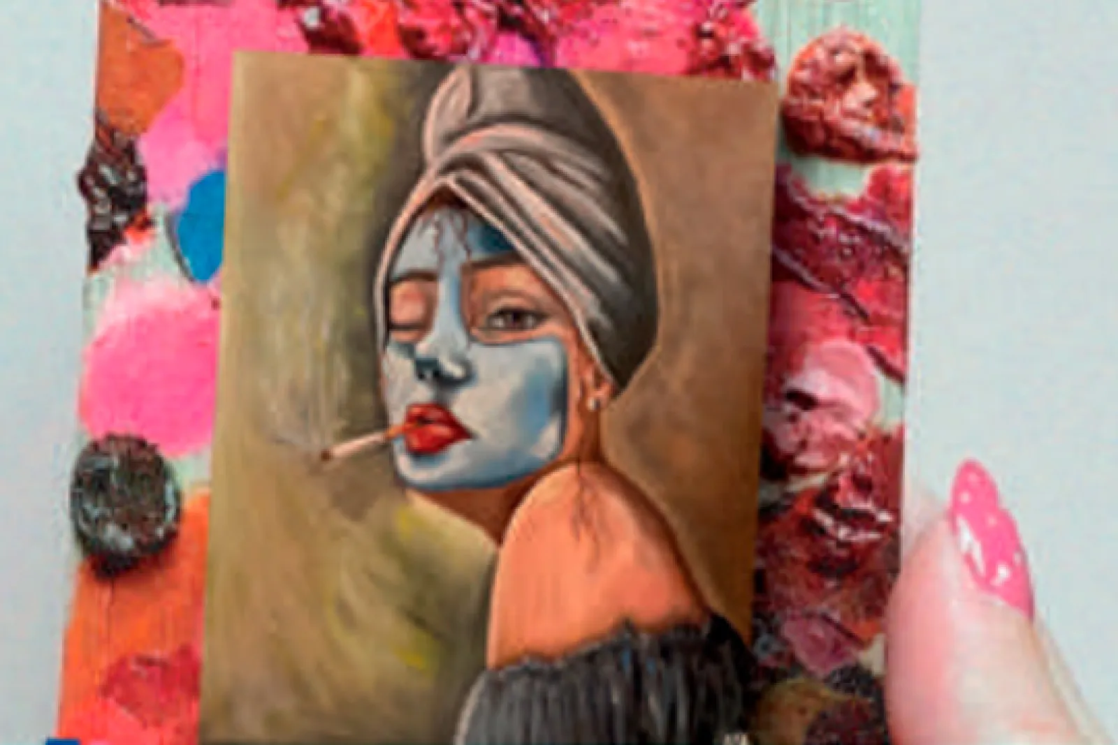 Exposición De Pintura: "Quién Soy", Andrea Borrazas Rico.