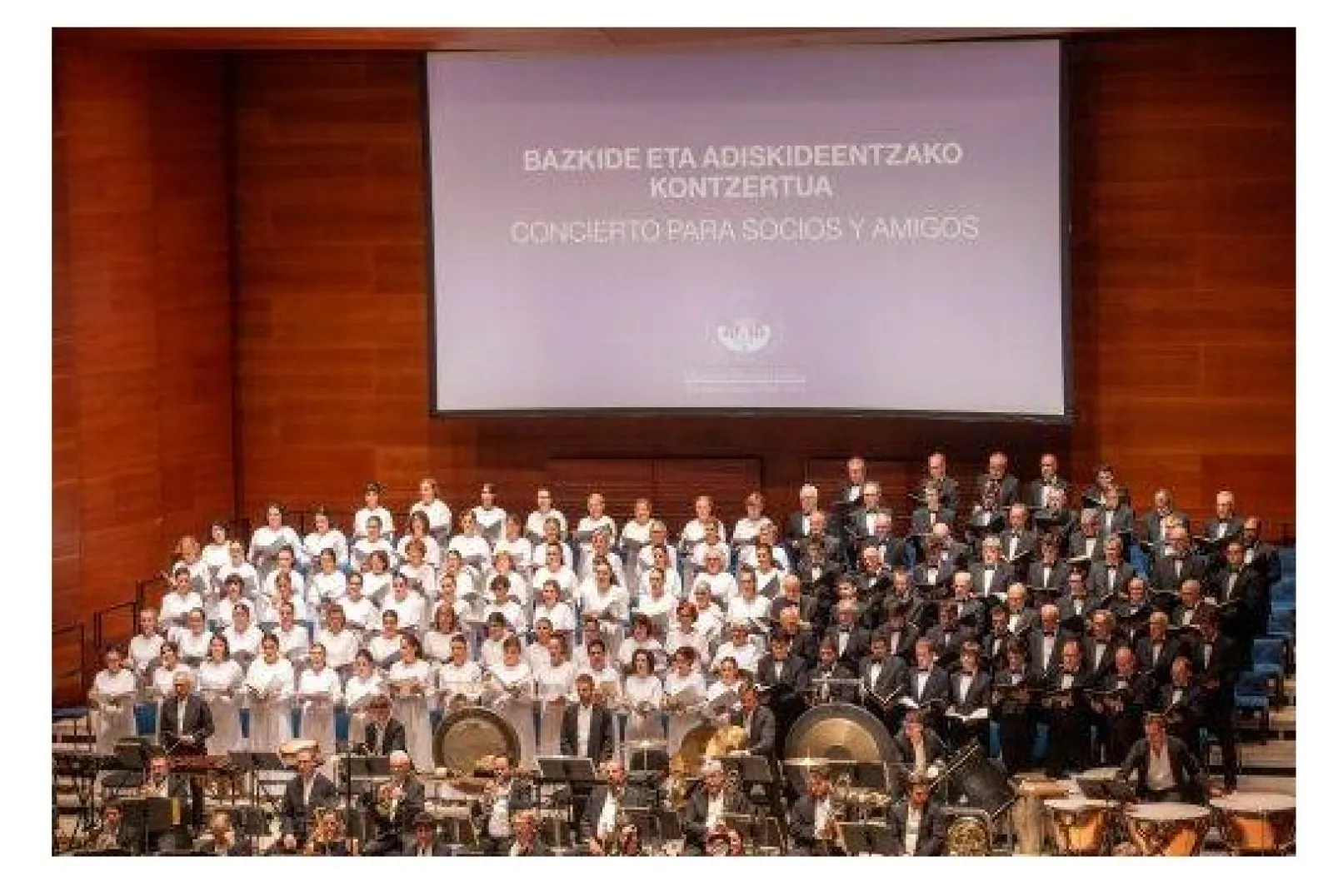 Orfeón Donostiarra: "Concierto Para Amigos Del Orfeón Donostiarra"