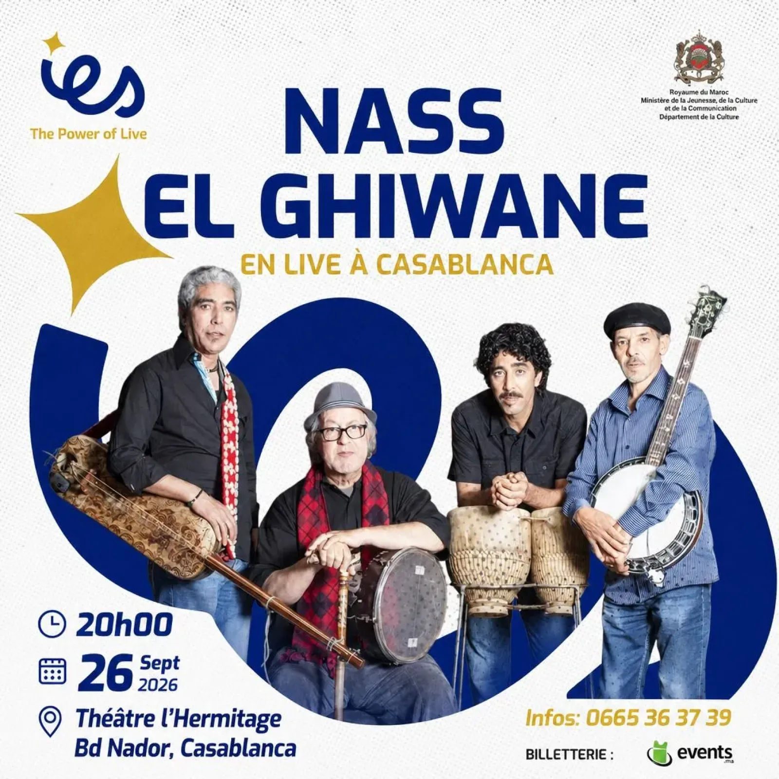 Nass El Ghiwane in Concert