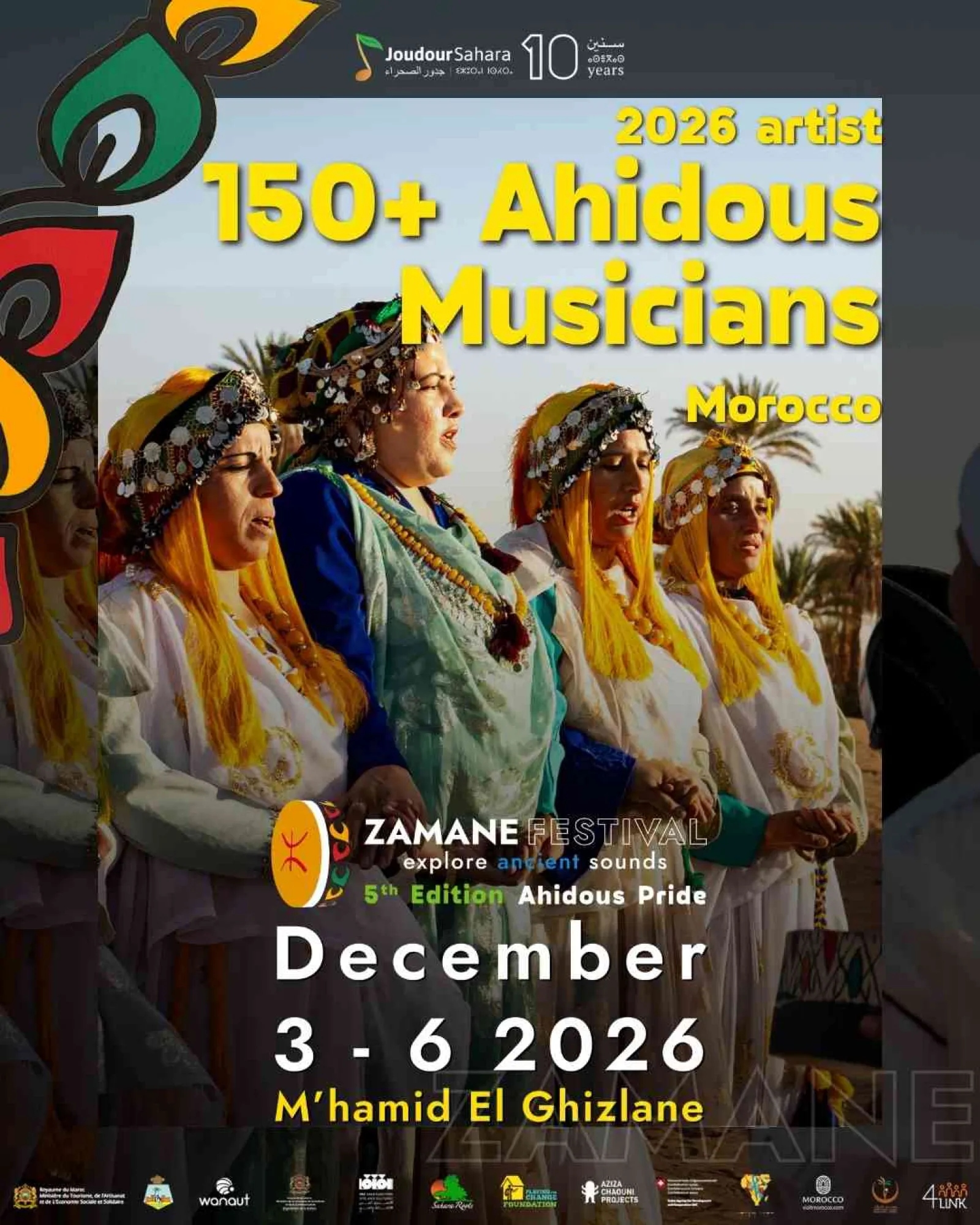 Zamane Festival 2026 — 5e édition, Ahidous Pride