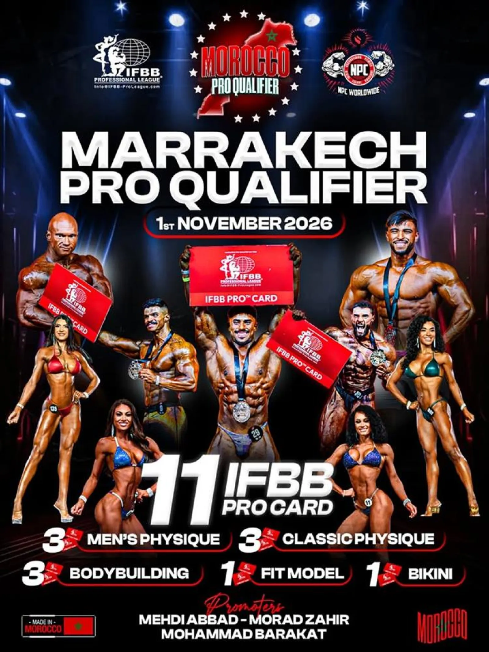 Marrakech Pro Qualifier — NPC Worldwide Morocco