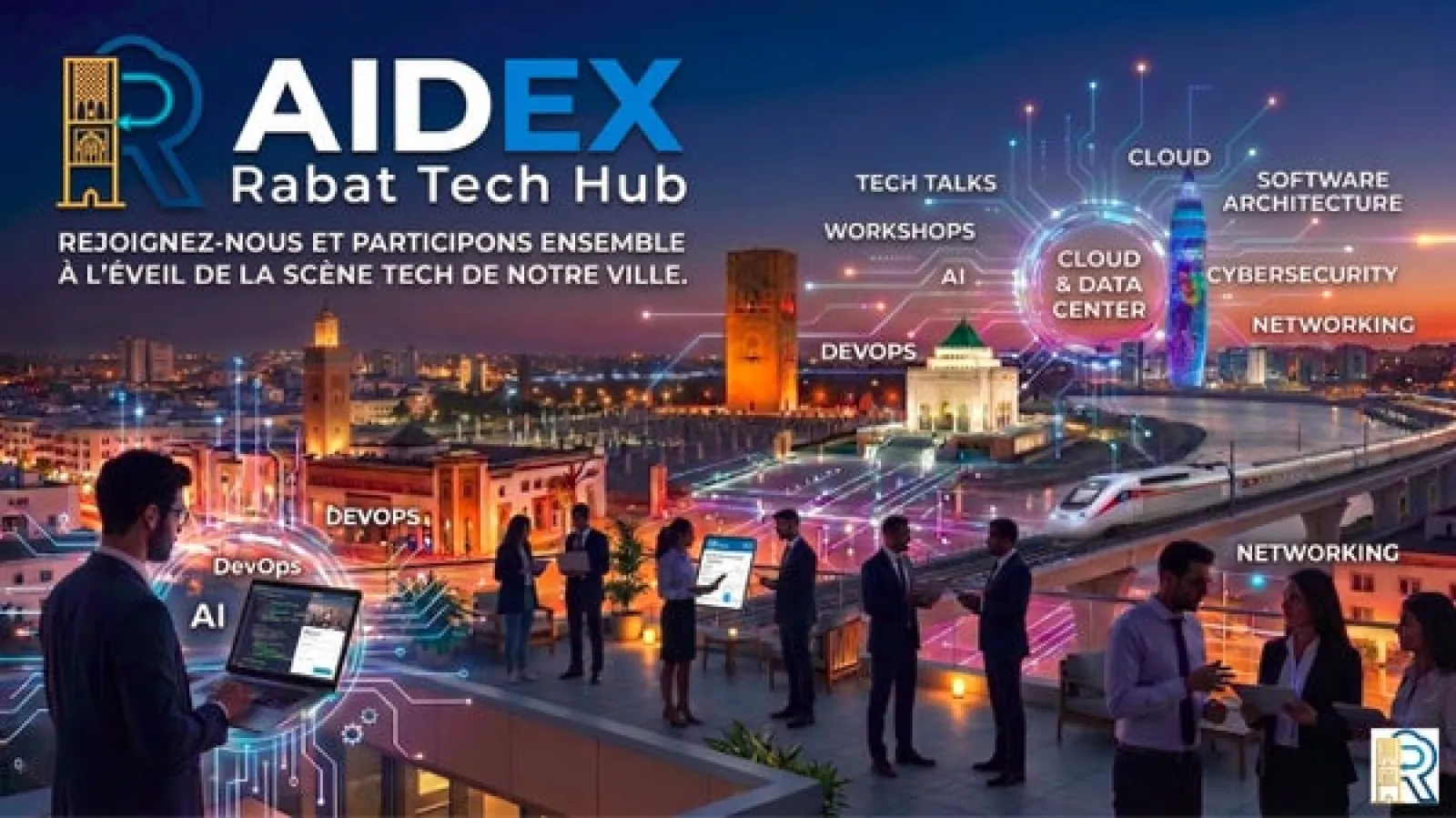 Kick-off RAIDEX — 1er meetup Docker, Kubernetes, IA et networking