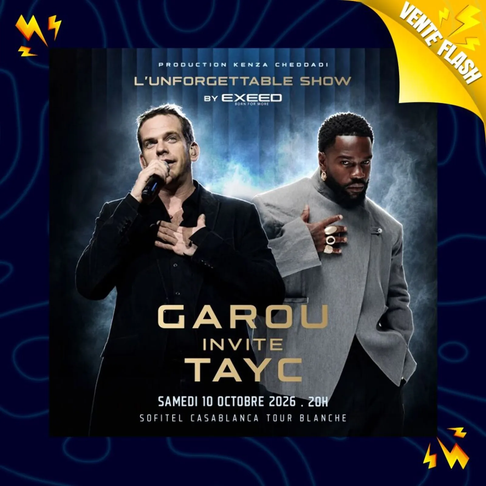 Garou & Tayc in Concert — Casa Music Show