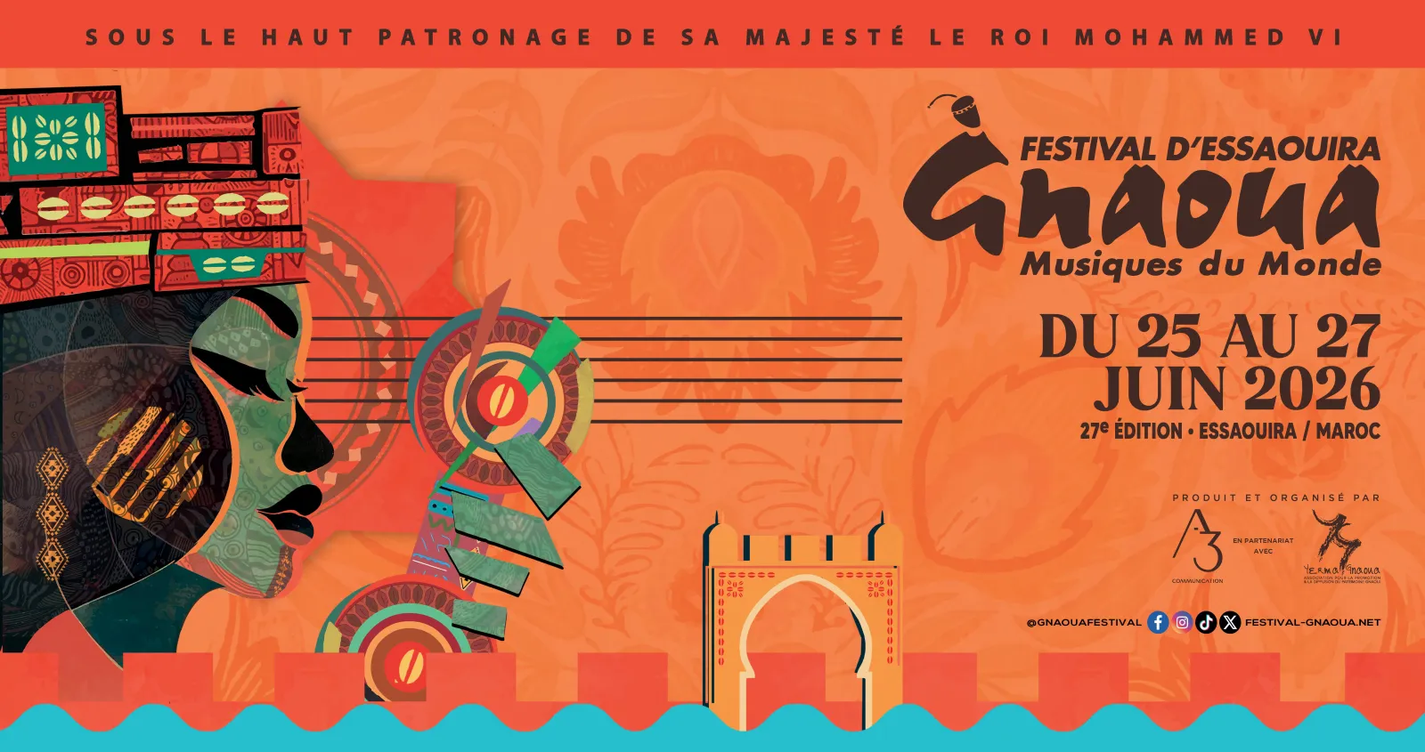 Festival Gnaoua et Musiques du Monde d'Essaouira 2027 — 28e édition