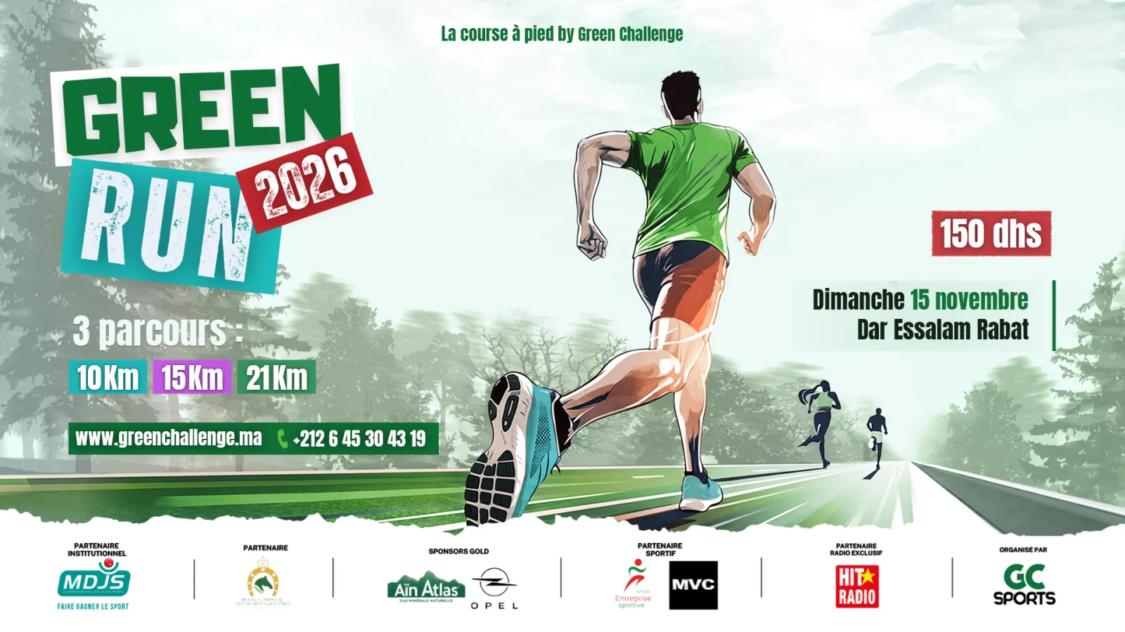 Green Run Rabat 2026 — 2e édition