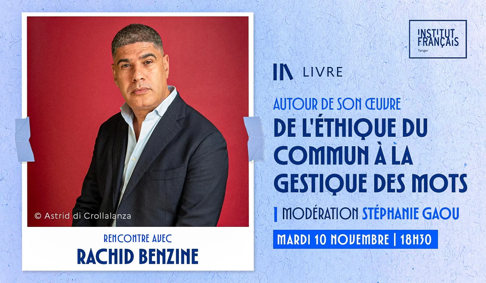 Rencontre avec Rachid Benzine — « De l'éthique du commun à la gestique des mots »
