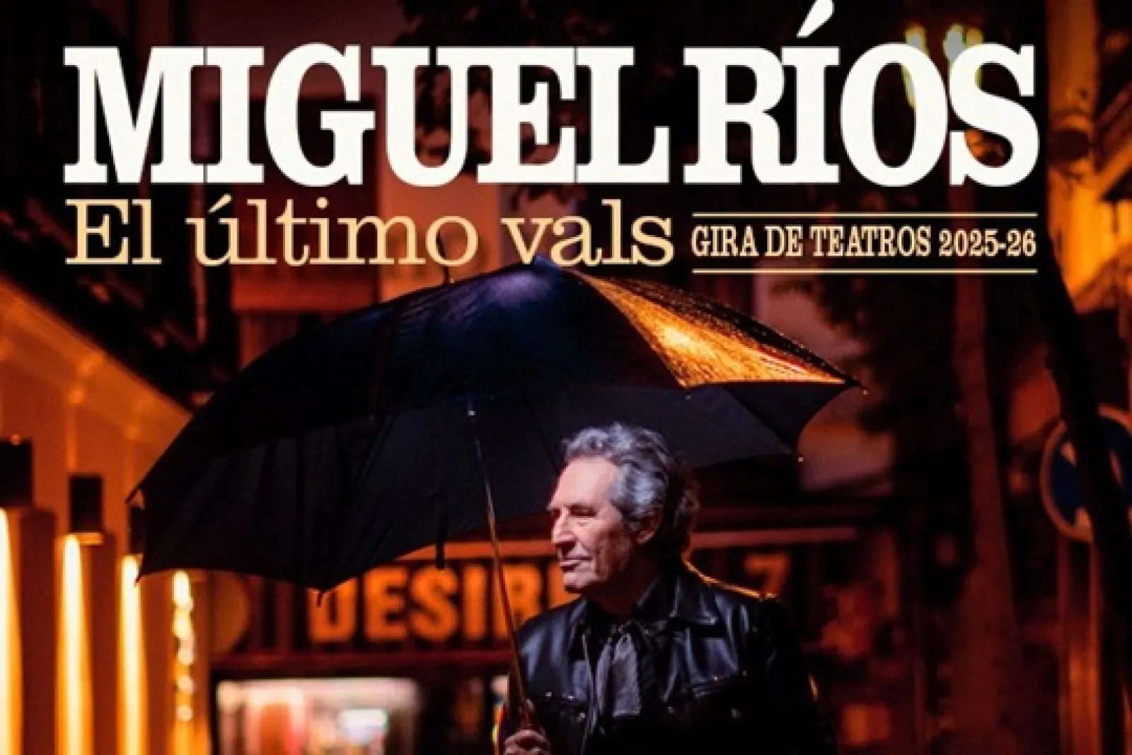 Concierto Miguel Ríos (11 de octubre Kursaal)